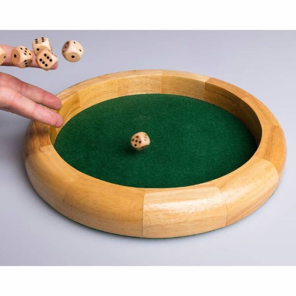 Clown Games Dobbelsteenbak hout