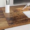 vidaXL Bureau Oud Hout 120 x 50 x 75 cm Bewerkt hout