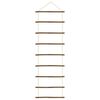 vidaXL Wanddecoratie laddervormig 50x150 cm naturel tak