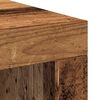 vidaXL Salontafel 102x50x35 cm bewerkt hout oude houtkleurig