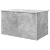 vidaXL Kattenhuis Beton 85 x 55 x 50,5 cm Bewerkt hout