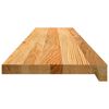 vidaXL Traptreden 16 st 120x25x2 cm massief eikenhout lichtbruin