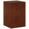 vidaXL Plantenstandaard Roestkleurig 40 x 40 x 60 cm weervast staal