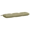 vidaXL Bankkussen VIANEN 100% Polyester Lichtgroen 130 x 30 x 12 cm