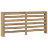 vidaXL Radiatorombouw 175x20x82 cm bewerkt hout artisanaal eikenkleur
