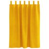 vidaXL Verduisterende gordijnen 2 pcs Mosterdgeel 140 x 140 cm Fluweel