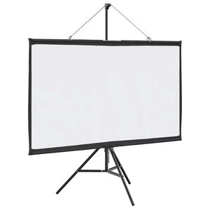 vidaXL Projectiescherm met statief 72 inch 16:9