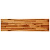 vidaXL Wandtafel met natuurlijke rand 140x40x80 cm massief acaciahout