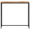 vidaXL Wandtafel 80x30x74 cm massief mangohout en ijzer