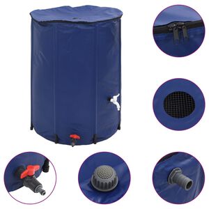 vidaXL Watertank met kraan opvouwbaar 750 L PVC