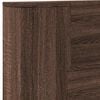 vidaXL Hoofdbord Bruin Eiken 160 x 16,5 x 103,5 cm Bewerkt hout