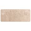 vidaXL Vloerkleedloper MARSA Beige 50 x 100 cm Polyester en PVC