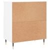 vidaXL Dressoir 60x35x70 cm bewerkt hout wit