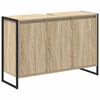 vidaXL Badkamer Kast Sonoma 90 x 30 x 60 cm Bewerkt hout