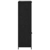 vidaXL Highboard Zwart Eiken 62 x 36 x 121,5 cm Bewerkt hout