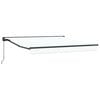 vidaXL Zijde Frame Wit 350 x 250 cm Polyester met PU-coating