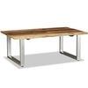 vidaXL Salontafel 100x60x38 cm massief gerecycled hout