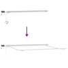 vidaXL Inklapbaar Zonnescherm Multikleur 400 &times; 300 cm Stof en Staal