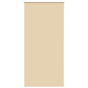 vidaXL Rolgordijn verduisterend 110x210 cm stofbreedte 105,7 cm beige