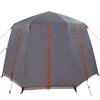 vidaXL Huisje Tent met dak Grijs en Oranje 320 x 320 x 203 cm