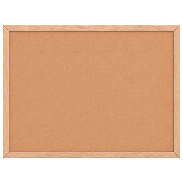 vidaXL Kurkbord met massief grenenhouten frame 40x30 cm