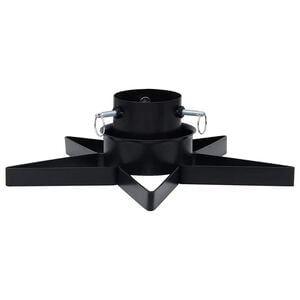 vidaXL Kerstboomstandaard 47x47x13,5 cm zwart