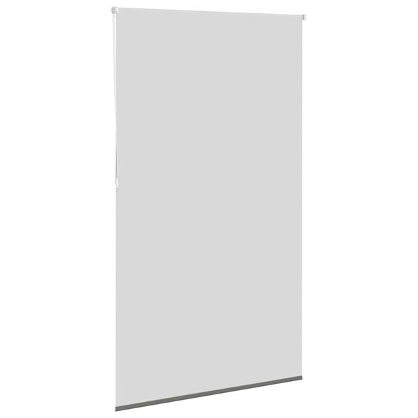 vidaXL Rolgordijn verduisterend 130x210 cm stofbreedte 126,6 cm grijs