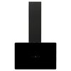 vidaXL Wandafzuigkap 60 cm staal en gehard glas zwart