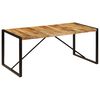 vidaXL Eettafel 180 cm massief ruw mangohout