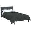vidaXL Zomerdekbed Antraciet 220 x 135 cm Microfiber