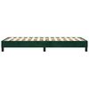 vidaXL Boxspring bed 90x190 cm fluweel donkergroen