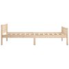 vidaXL Bedframe massief grenenhout 100x200 cm