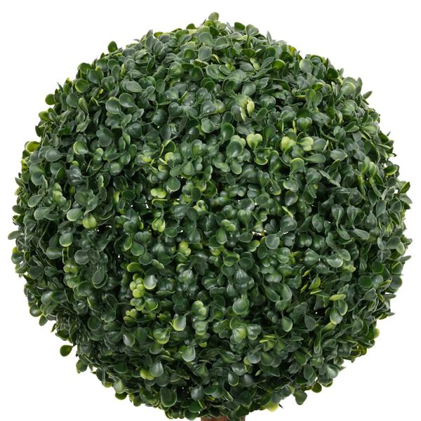 vidaXL Kunstplant met pot buxus bolvorming 119 cm groen