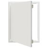 vidaXL Toegangs paneel Wit 43,5 x 33 x 3 cm Staal