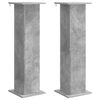 vidaXL Plantenstandaard 2 pcs Betongrijs 30,5 x 30 x 100,5 cm