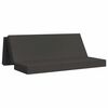vidaXL Vouwbare Bankbed 200 x 67 x 45cm Donkergrijs