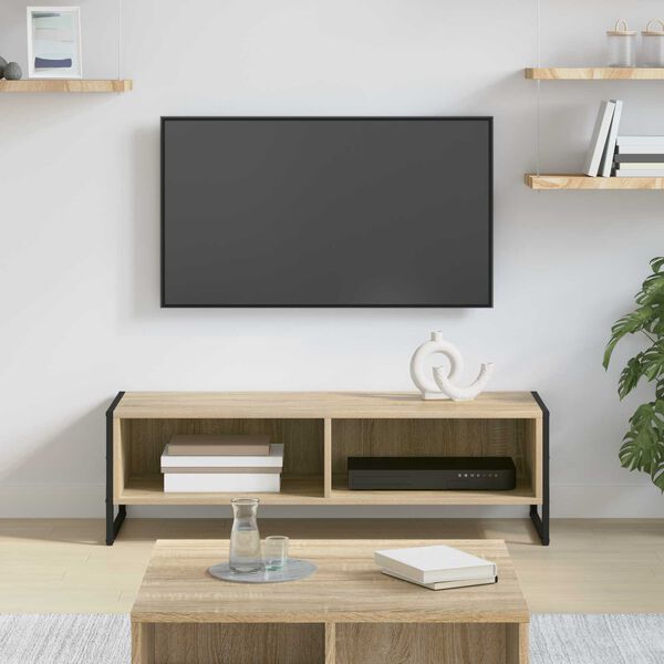 vidaXL TV-kast Sonoma 100 x 36.5 x 30.5 cm Bewerkt hout