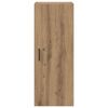 vidaXL Wandkast Artisan Eiken 34,5 x 34 x 90 cm Bewerkt hout