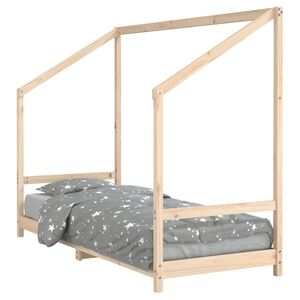 vidaXL Kinderbedframe 80x200 cm massief grenenhout