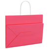 vidaXL Papieren zakken 50 st met hengsels 32x17x25 cm roze