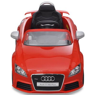 vidaXL Kinderauto elektrisch met afstandsbediening Audi TT RS rood