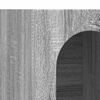 vidaXL Dressoir Grijs Sonoma 59 x 35 x 100,5 cm Bewerkt hout