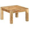 vidaXL Salontafel 55x55x35 cm massief mangohout