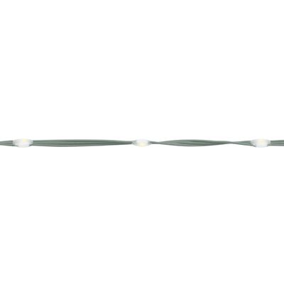 vidaXL Kegelkerstboom 200 LED's 70x180 cm koudwit