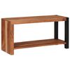 vidaXL Boekenkast Bruin 80 x 30 x 40 cm Massief Acaciahout