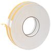 vidaXL Zelfklevende schuimtape 2 pcs Wit 10mm x 10m CR Schuim