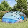 vidaXL Zwembad Tent Koepel Doorzichtig 640 x 432 x 205 cm PVC