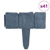 vidaXL Gazonranden 41 st steen-look 10 m kunststof