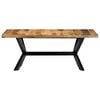 vidaXL Eettafel 180x90x75 cm massief acaciahout