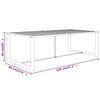 vidaXL Tuintafel 120x60x66 cm aluminium antracietkleurig